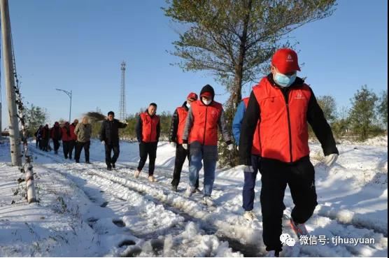 اولین برف سنگین! مناظر شگفت انگیز و داوطلبان شگفت انگیز Huayuan